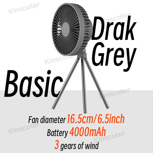 Camping Fan Rechargeable