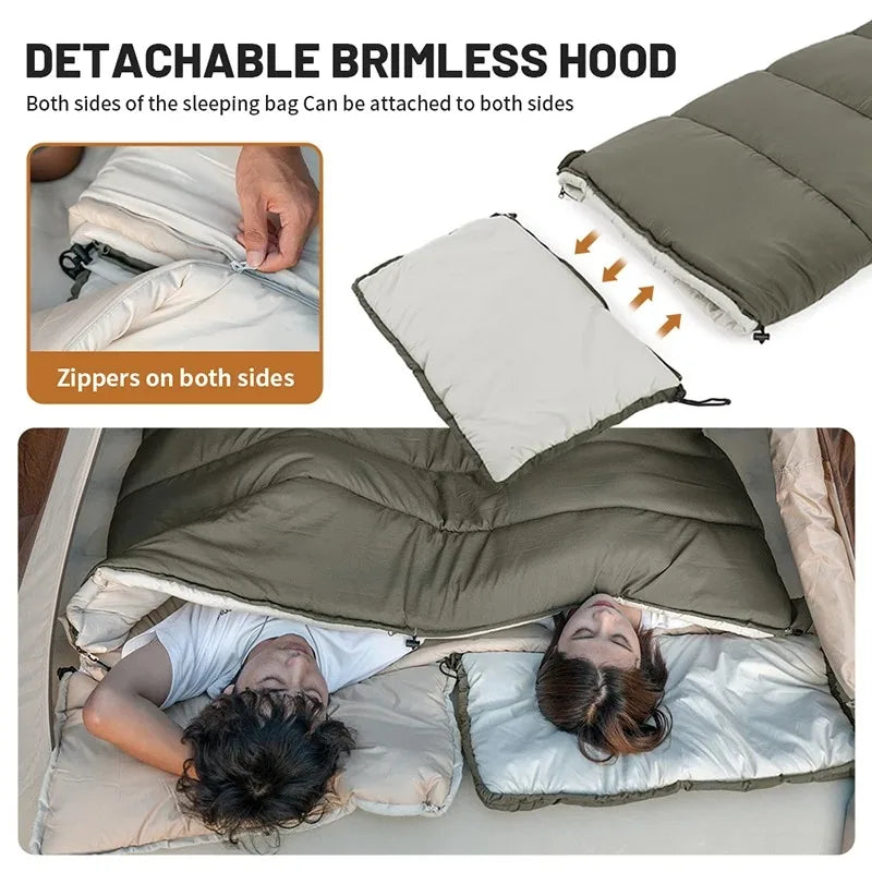 Double Sleeping Bag for Adults