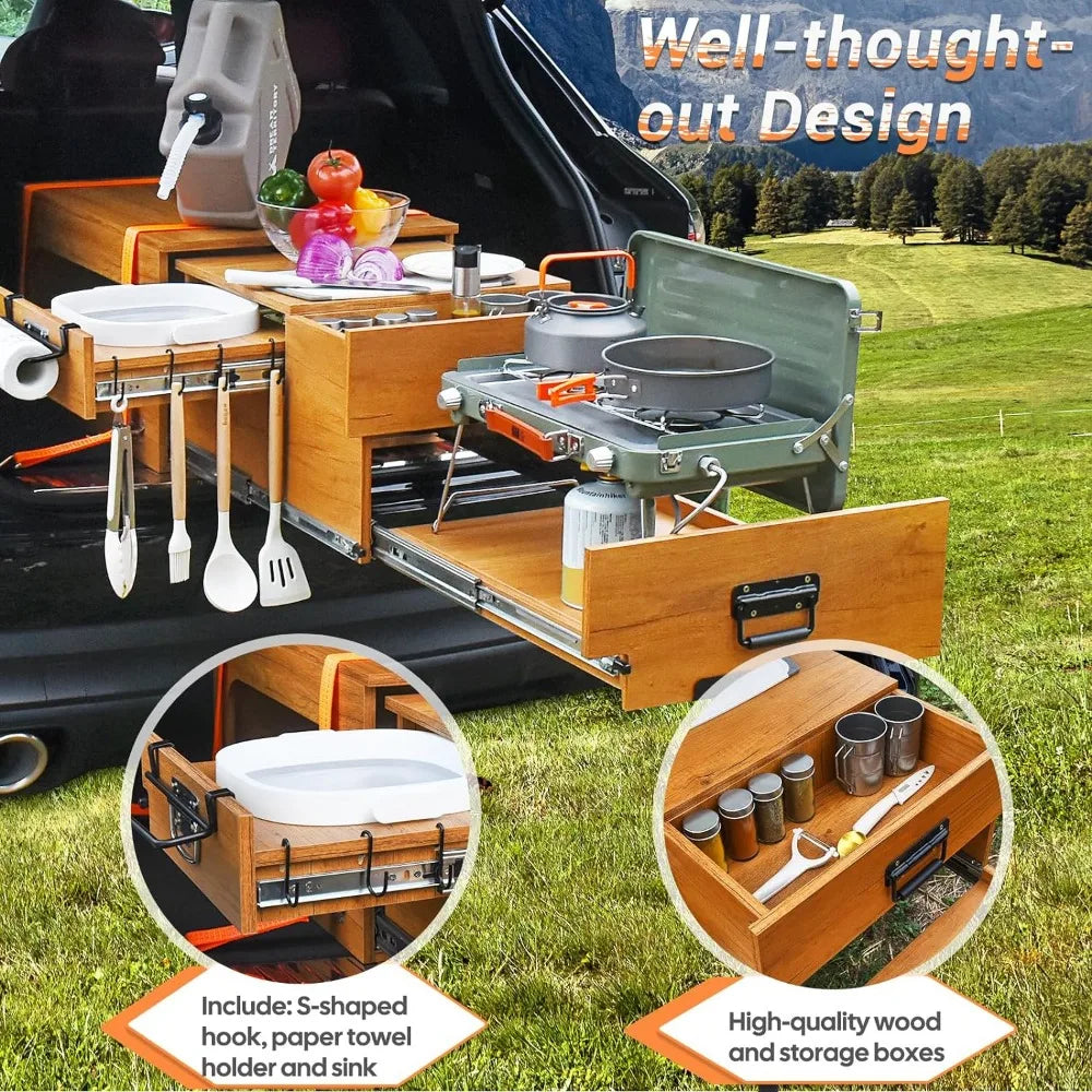 SUV Camping Kitchen