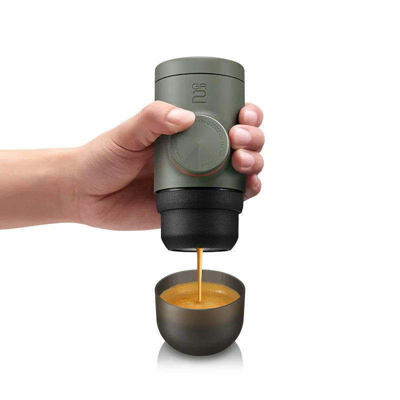 Espresso Machine for Outdoor Compatible Ground Coffee