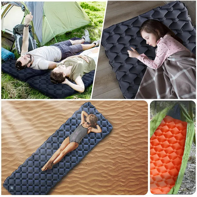 Camping Sleeping Pad Ultralight Inflatable Mattress